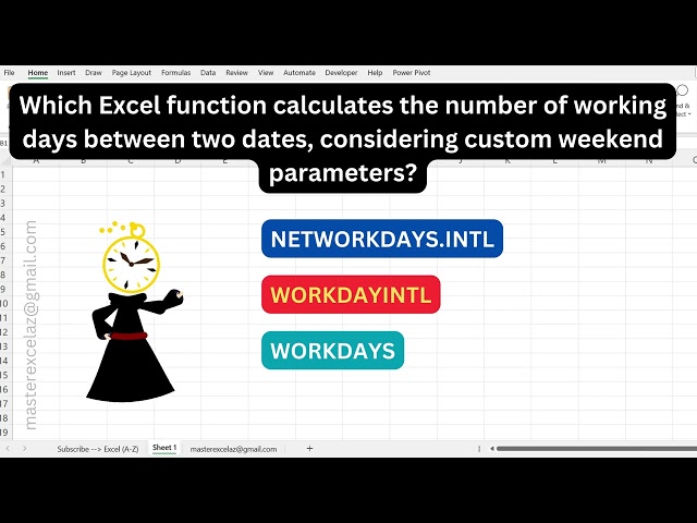 #426 - Excel formula question and answer