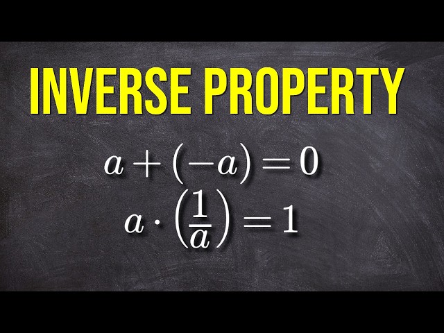 Inverse Property Explained in 4mins