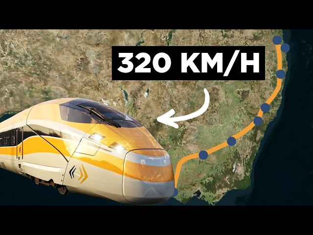 The $135BN Bullet Train That Could Save Australia