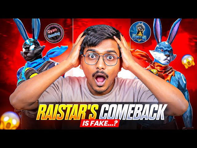Raistar & Gyan Gaming Comeback Is FAKE! The Truth Nobody Is Telling You