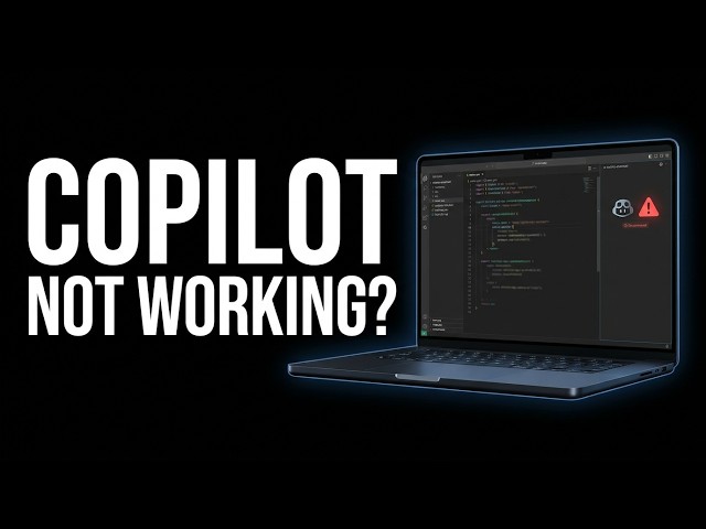How to Fix GitHub Copilot Not Working (2026) | Step-by-Step Guide