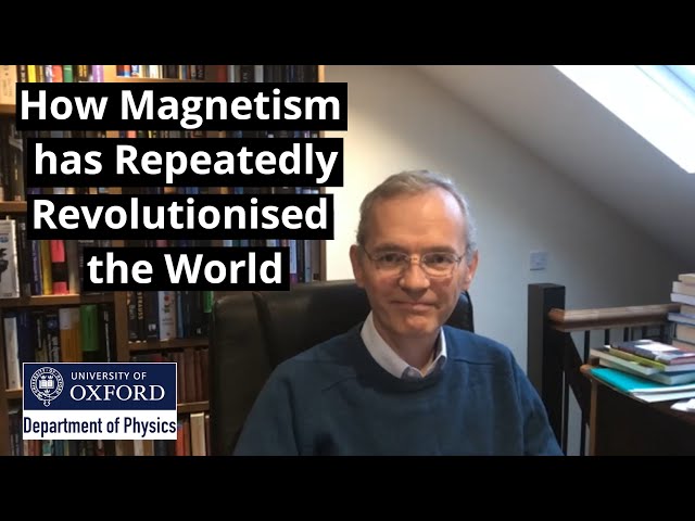 How Magnetism has Repeatedly Revolutionised the World - Prof Stephen Blundell - Poster Comp. Lecture