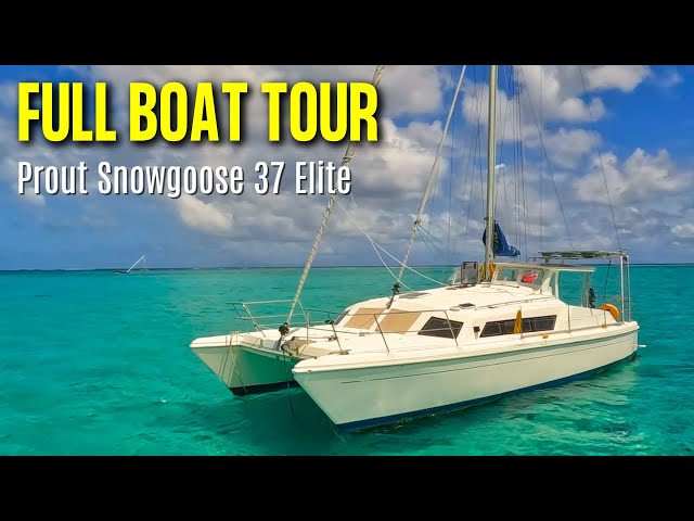 Boat Tour Of Our 1993 Prout Snowgoose 37 Elite