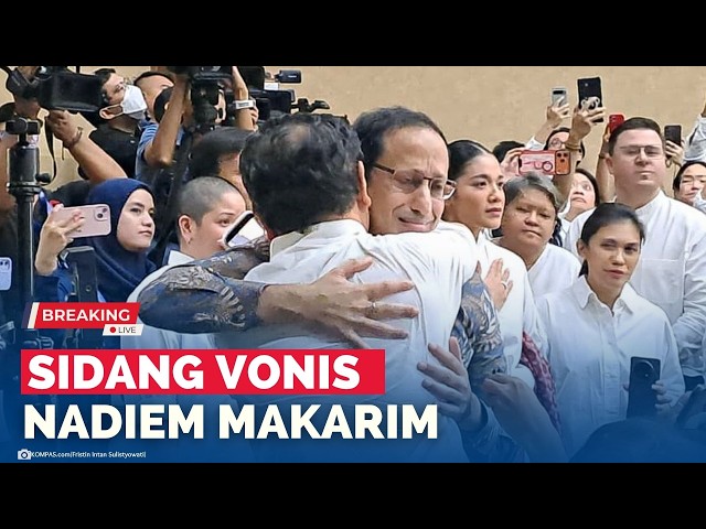 🔴 Momen Nadiem Makarim Divonis 10 Tahun Penjara di Kasus Chromebook | ONR Breaking
