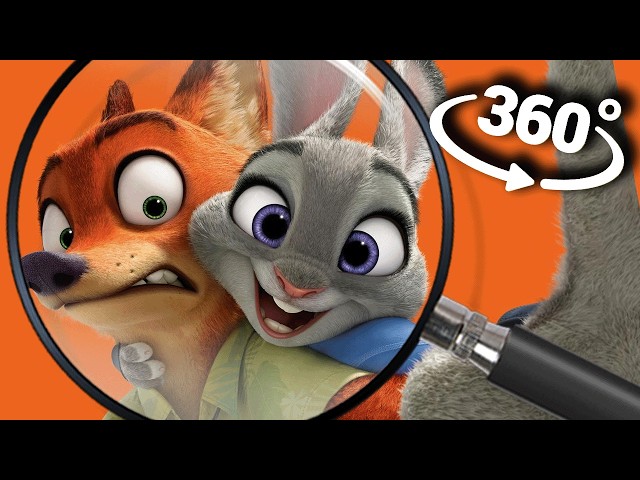 Find Judy and Nick | Zootopia 2 Finding Challenge in 360° VR