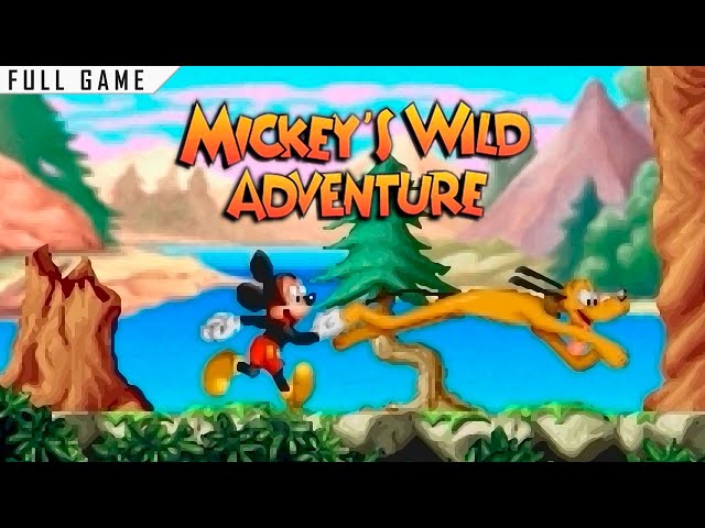 Mickey's Wild Adventure (Mickey Mania) | PlayStation 1 | Full Game [Upscaled to 4K using xBRz]
