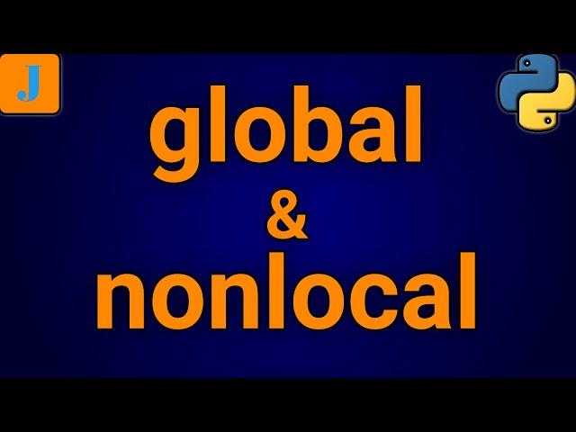 global nonlocal Python