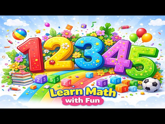 Learn Math with Fun 🧮 | Kids Math Video