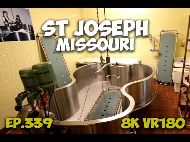 Ep.339 San José, Misuri - Museo y Asilo Psiquiátrico Glore, Historia, 8K, VR180, 3D, Viajes