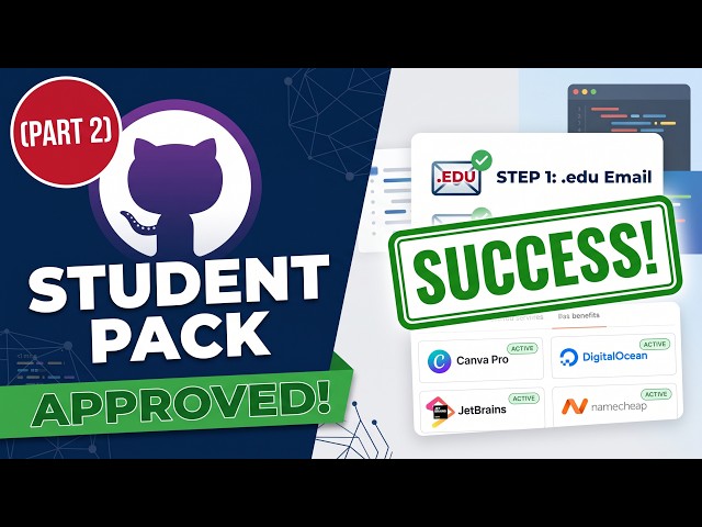 GitHub Student Developer Pack for free, latest method (Part 2)