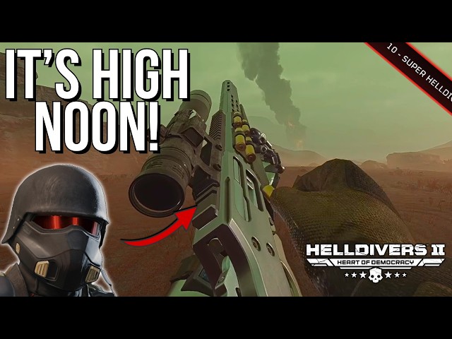 Helldivers 2: IT'S HIGH NOON, R-6 Deadeye Customization Review