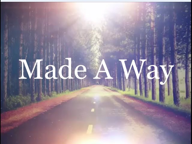 Made A Way - Travis Greene (Lyrics)