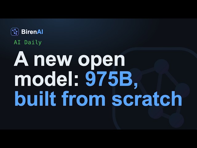 Inkling: Thinking Machines Lab releases its first open-weights model — a 975B MoE trained from scrat