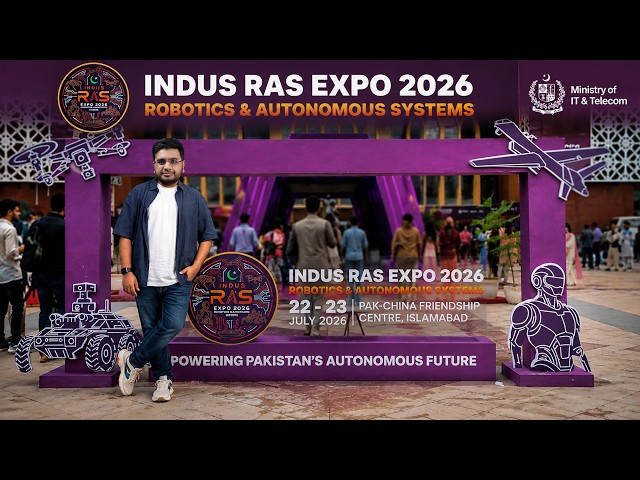 MADE In Pakistan Drones,Robots and More | Indus RAS Expo 2026