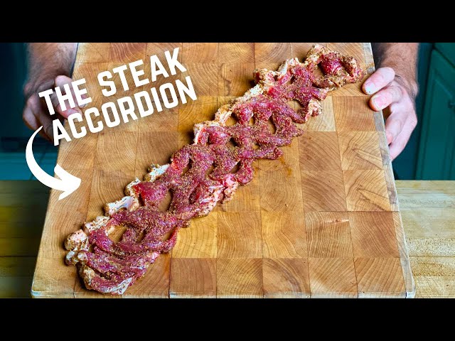 The steak accordion (I did something bad)