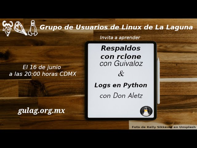 Respaldos con rclone & Logs en Python