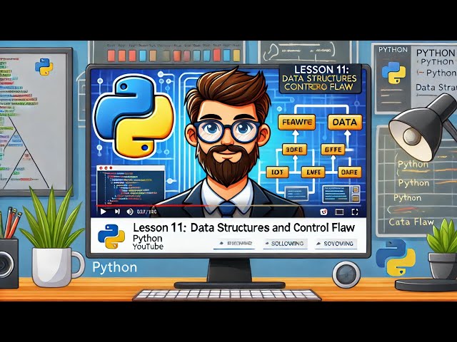 🎥 Lesson 11: Python Data Structures & Control 🎯(part 1)