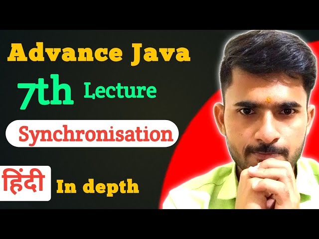 Synchronisation in Java | Advancd Java | Git and GitHub | aadiandjava 