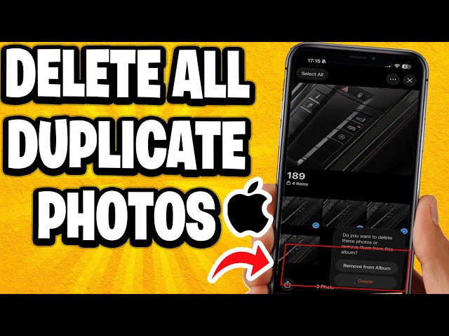 How to Delete All Duplicate Photos on iPhone