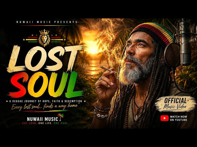 Lost Soul 🌿| Spiritual Awakening Reggae Song | Find Peace Within & Heal Your Soul ❤️(Official Video)