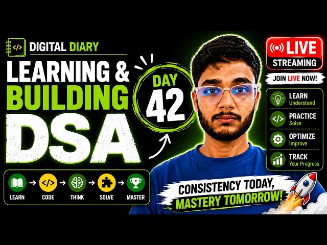 Day 42 DSA Learning | Problem Solving Using Python