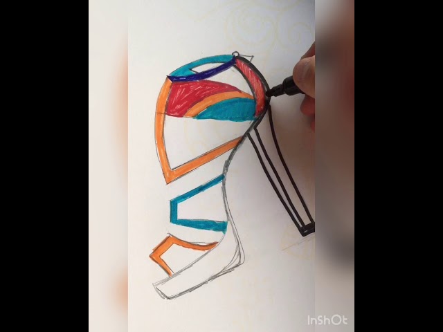 Easy Draw Girls High Heels