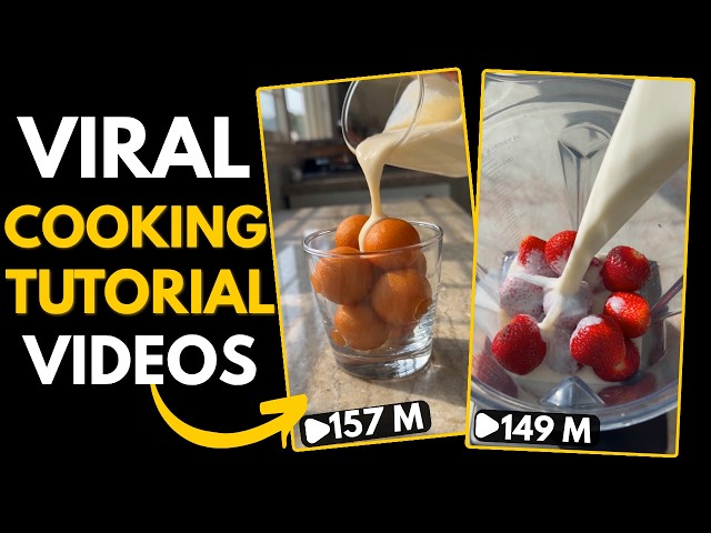 How to Create VIRAL AI Cooking Tutorial Videos (New Viral Niche)