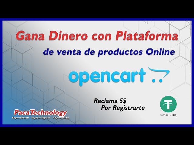 🤑 Generar Ingresos con Plataforma de Ventas Online OPENCART+ - 13% Diarios 🛒 open93.com💳ALTO RIESGO