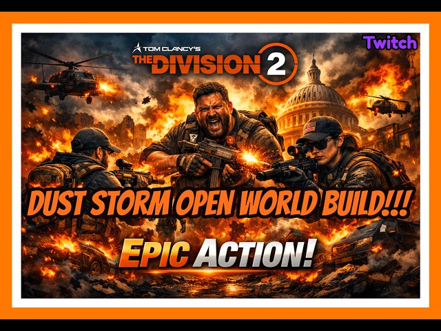The Division 2 | Dust Storm Open World Event Build! Tips + Tricks!
