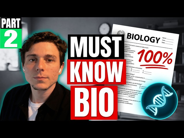 MAT Biology 2026: High-Yield Questions You MUST Know | Part 2