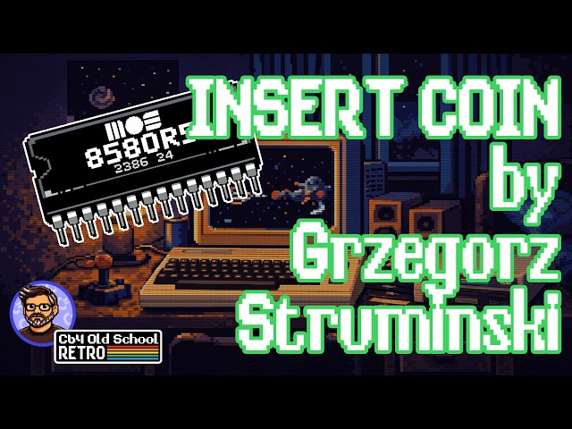 INSERT COIN by Grzegorz Struminski | C64 SID Tune (Captured on a C64U + OG 8580 SID Chip)