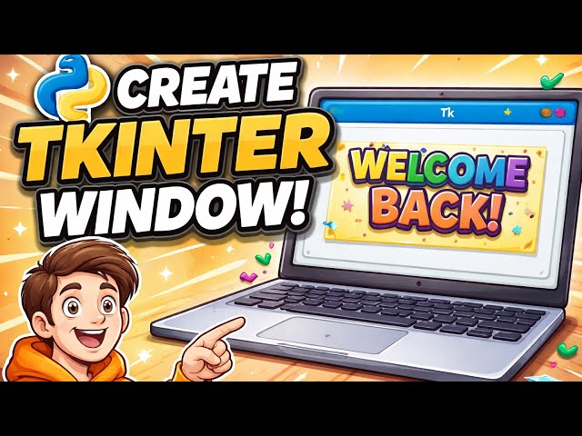 Python Tkinter Tutorial 🔥 Create Window & Label | Beginner Friendly GUI#coding #python#tkinter #tk 