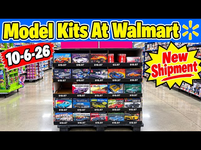 Model Kits At Walmart Updated Shipments 