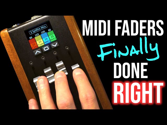 MusioTech Fader Premium: One MIDI Controller to Rule Them ALL!