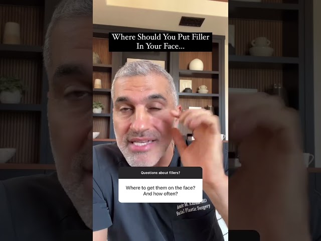 Dr. Amir Karam Shares the BEST Places to get Filler!