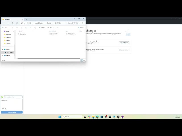 DAGV 3801 Unreal Project and GitHub Repo Setup