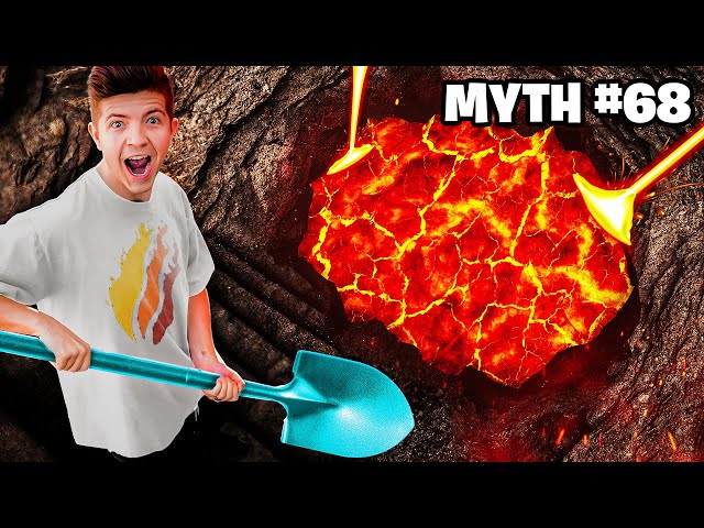 BUSTING 100 Minecraft Myths in Real Life!