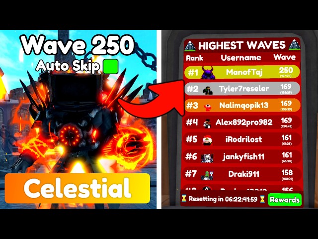 Getting on ENDLESS LEADERBOARD in Toilet Tower Defense!