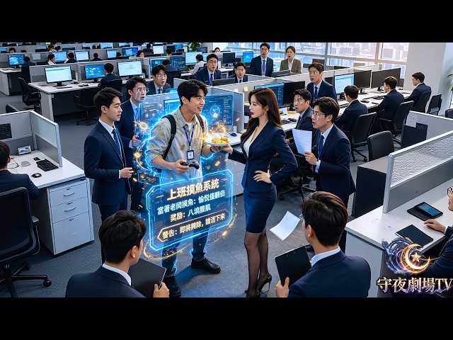 上班第一天就被同事設局背鍋，所有人認定他是靠女人進公司的廢物，誰知他老婆竟是冷艷女總裁！危急時刻他激活神級系統操控超級AI，一人拯救整個集團，從摸魚員工變公司真正核心！