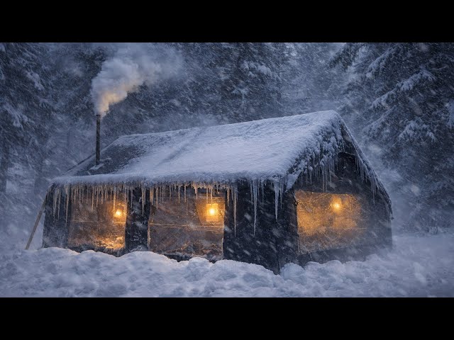 TRAPPED IN A BLIZZARD AT -30°C | WINTER CAMPAIGN  