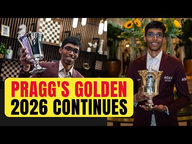 Praggnanandhaa secures HISTORIC double, wins St Louis Rapid and Blitz event