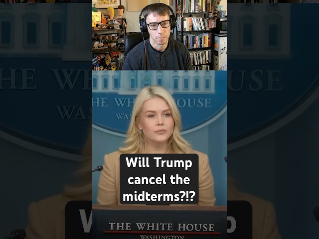 Will Trump cancel the midterms?