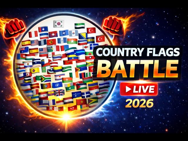 Learn Country Flags - 2026 geography🤩🌍🎵✅ 13.01.2026. Be Smart