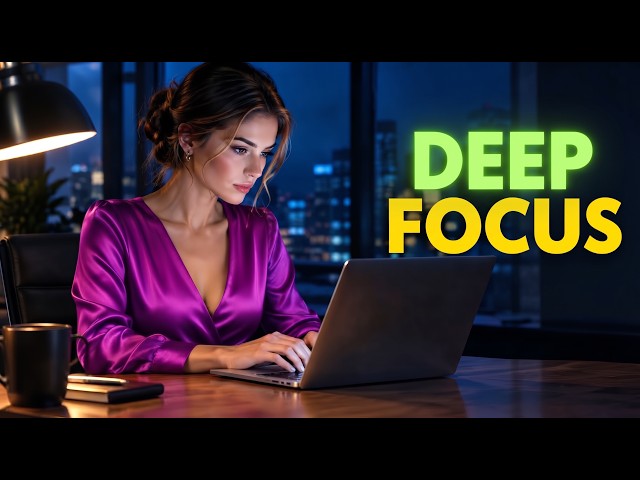 Deep Focus Music 🎧 Lo-Fi Hip-Hop Beats for Study & Work