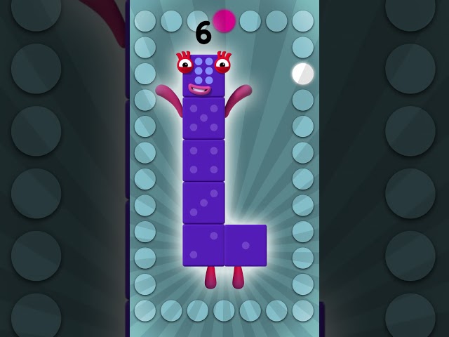 What's My Number?! Numberblock Challenge! Six | Maths for Kids | Numberblocks #shorts