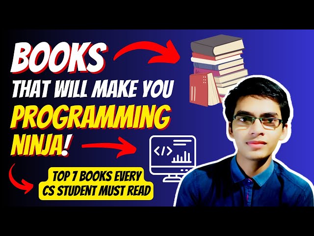 Top 7 Books for Computer Science Students [Beginner + Advanced] 📚