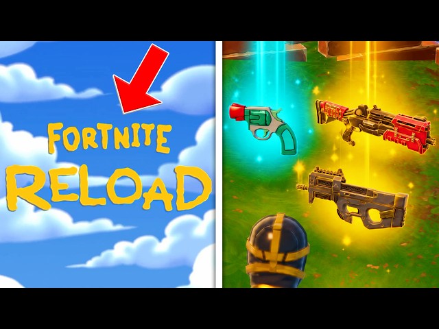 Our FIRST LOOK at the SIMPSONS Fortnite Reload UPDATE!