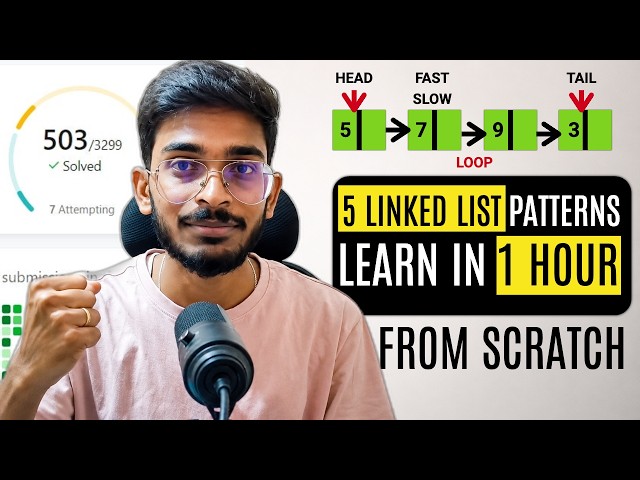 90% Linked List Problems Need these Patterns | தமிழ்