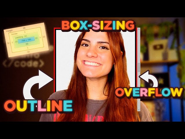 Para que serve box-sizing, outline, overflow e tipos de caixa? | box model parte 2