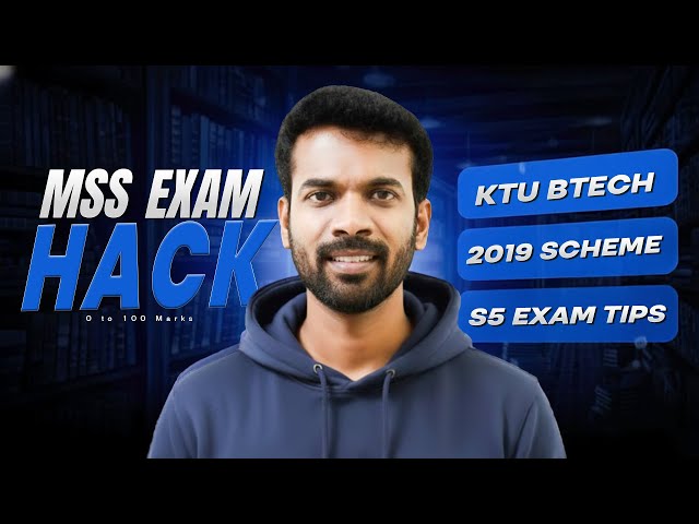 KTU BTech S5 CSE – Management of Software Systems (MSS) | 2019 Scheme | Exam Tips & Important Topics